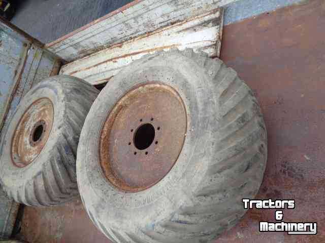 Wheels, Tyres, Rims & Dual spacers Trelleborg 500/60-22,5   twin 404