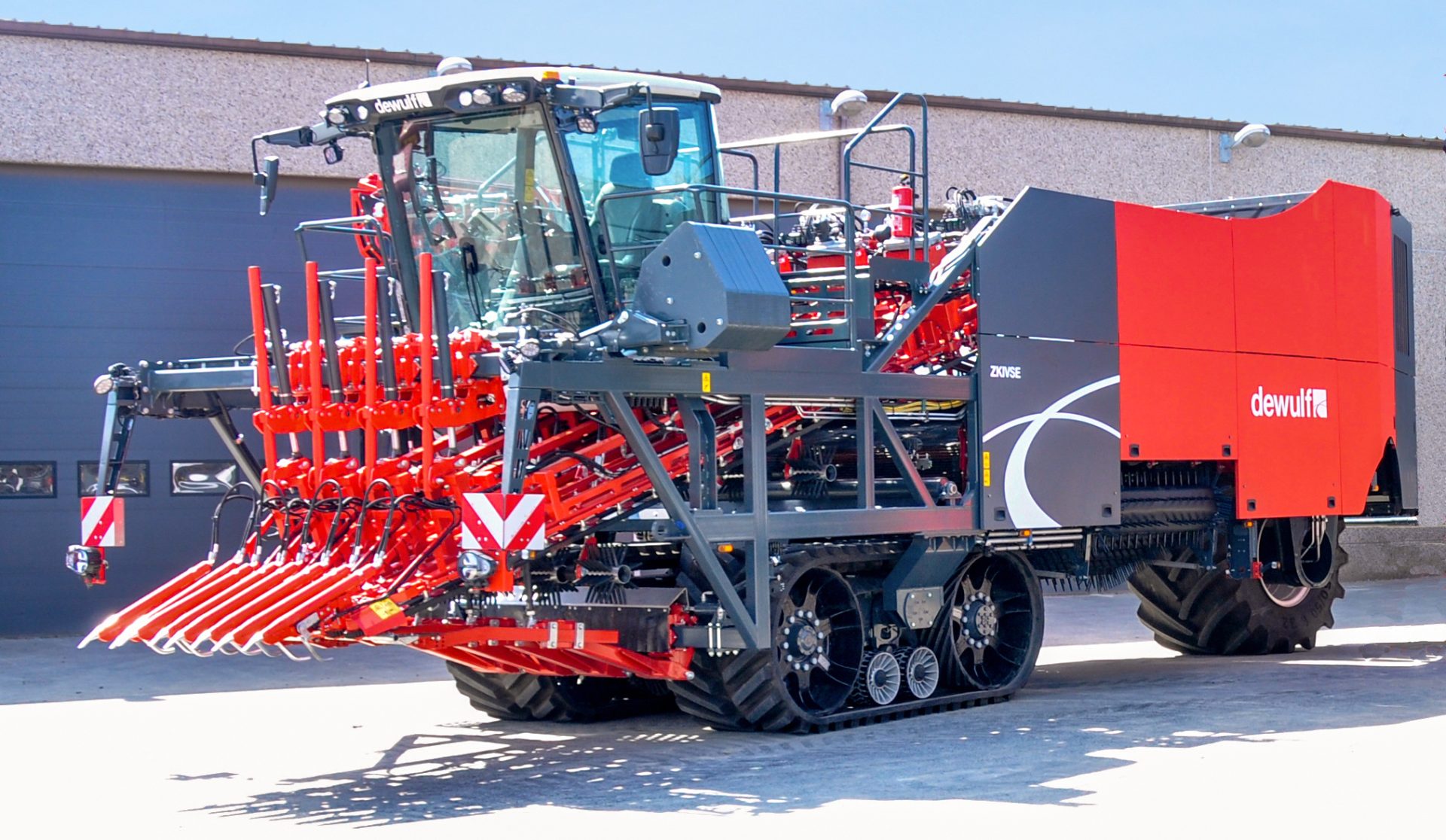 Improved cleaning for updated ZKIV harvester Improved cleaning for updated ZKIV harvester