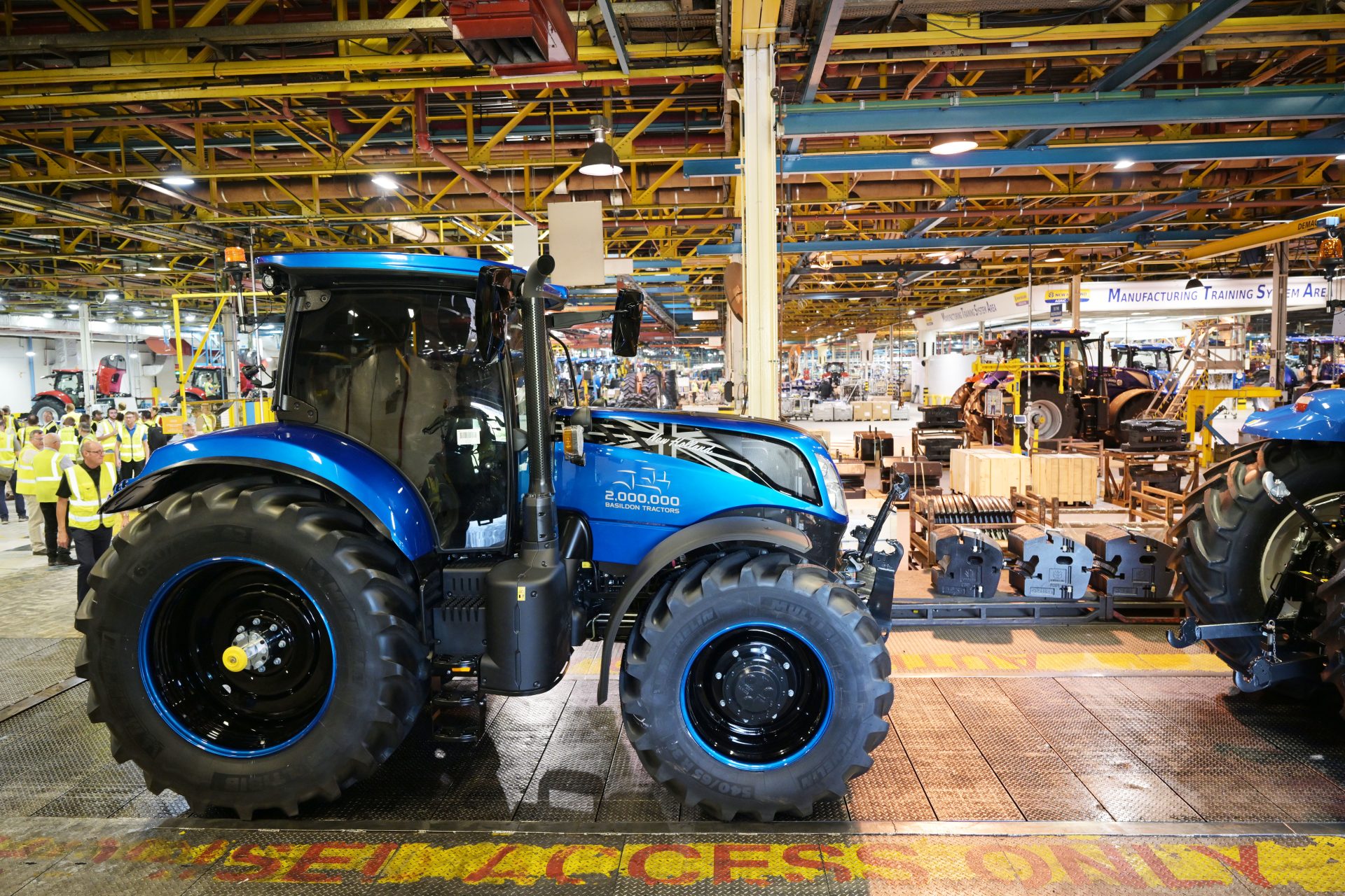 New Holland plant makes two millionth tractor