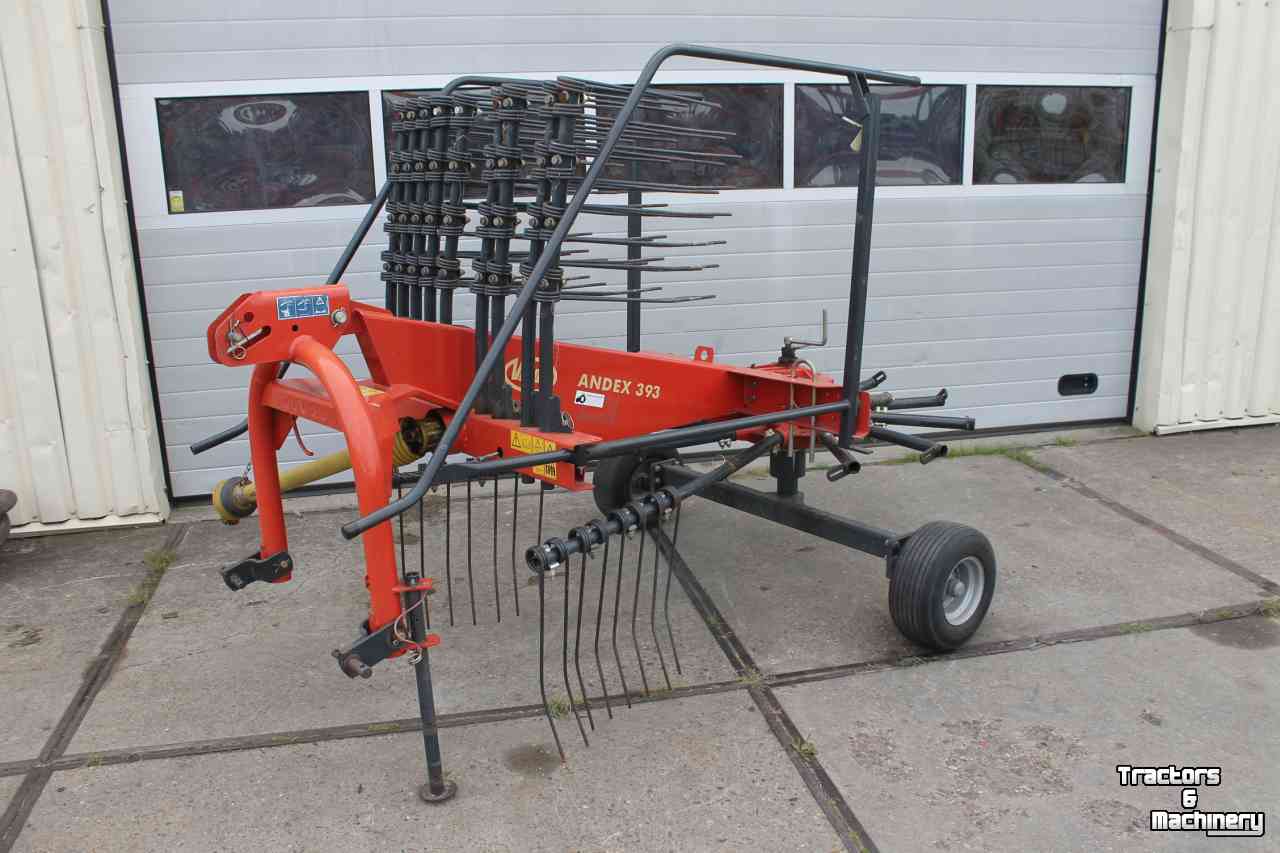 Rake Vicon Andex 393 enkele cirkelhark harkmachine rugger