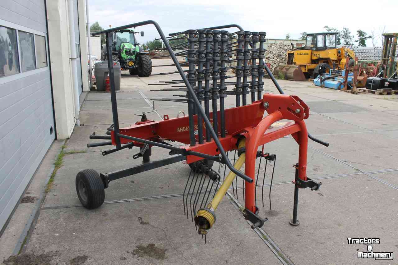 Rake Vicon Andex 393 enkele cirkelhark harkmachine rugger