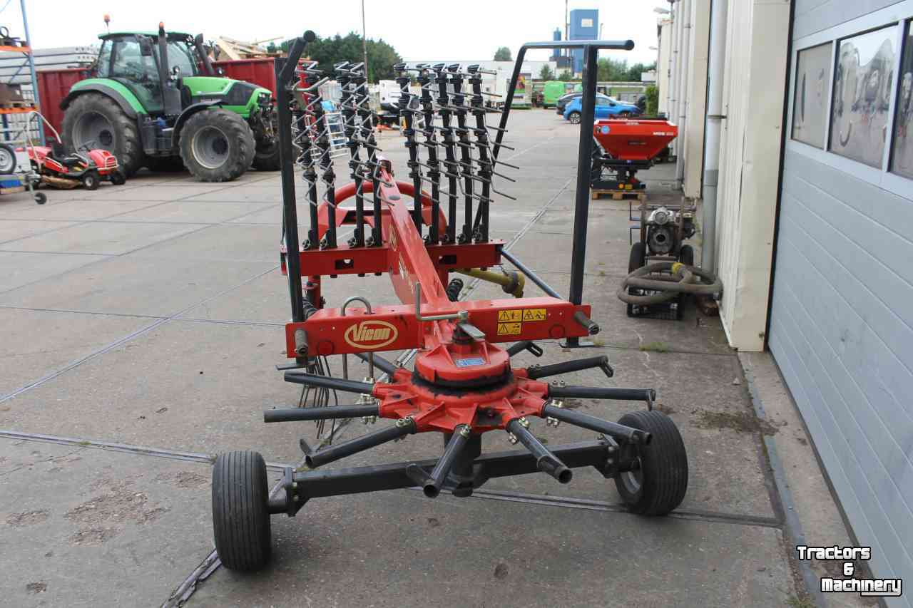 Rake Vicon Andex 393 enkele cirkelhark harkmachine rugger