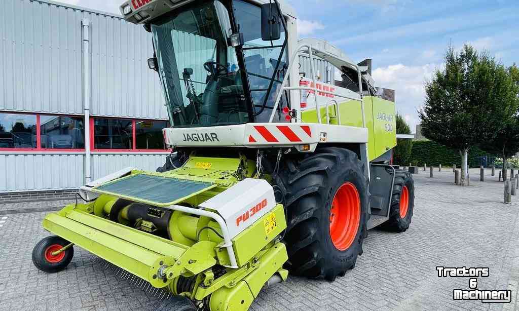 Forage-harvester Claas Jaguar 900 Veldhakselaar + PU 300 Pick-Up