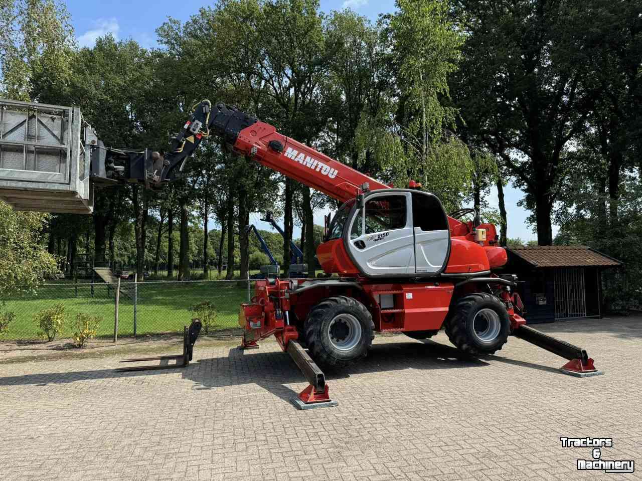 Telehandler Manitou MRT 2150 Roterende verreiker