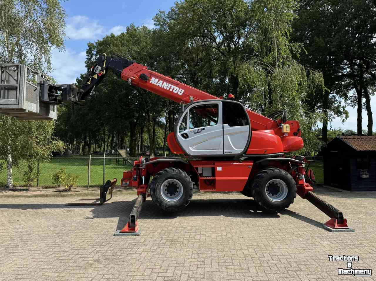 Telehandler Manitou MRT 2150 Roterende verreiker