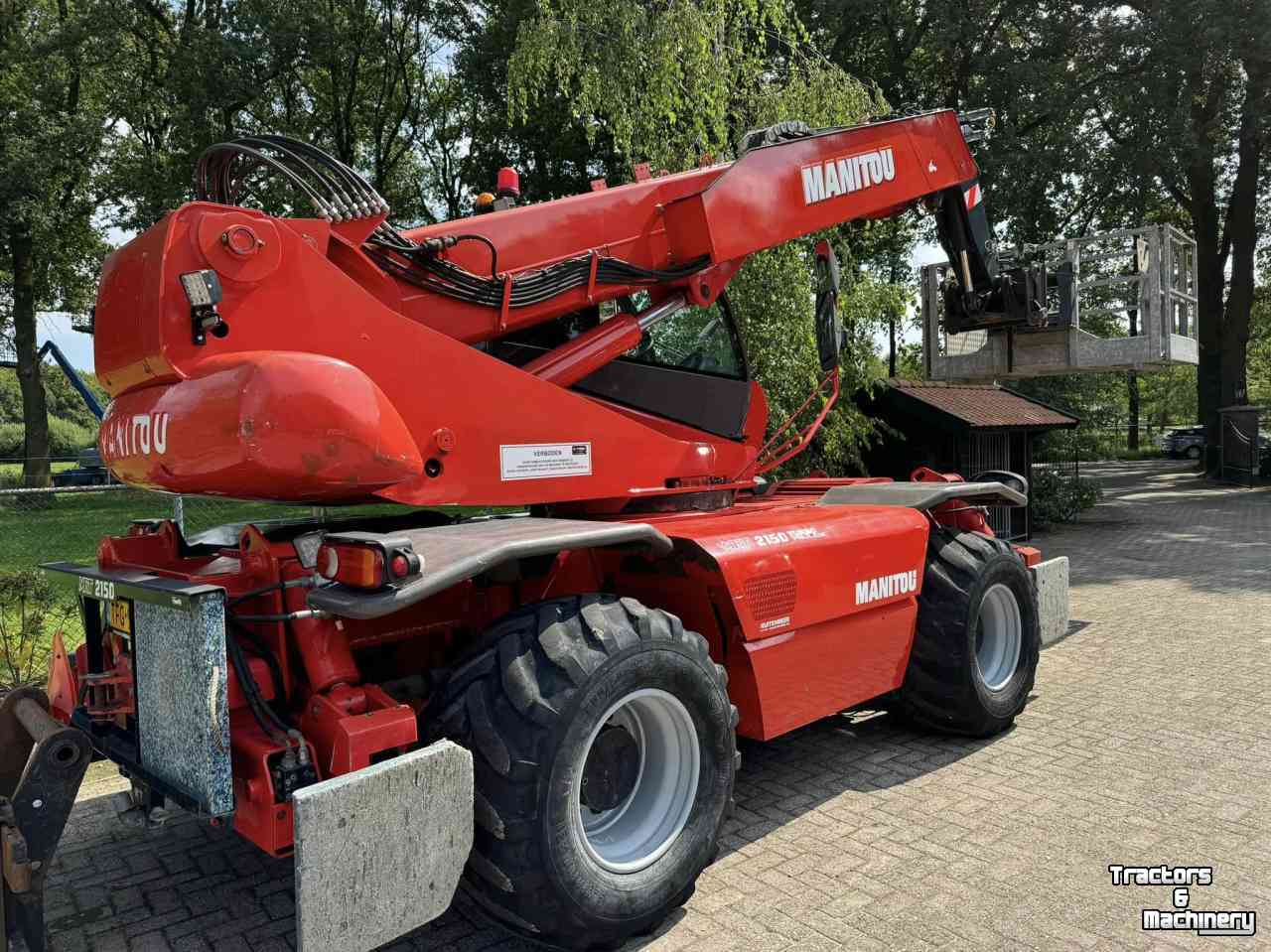 Telehandler Manitou MRT 2150 Roterende verreiker