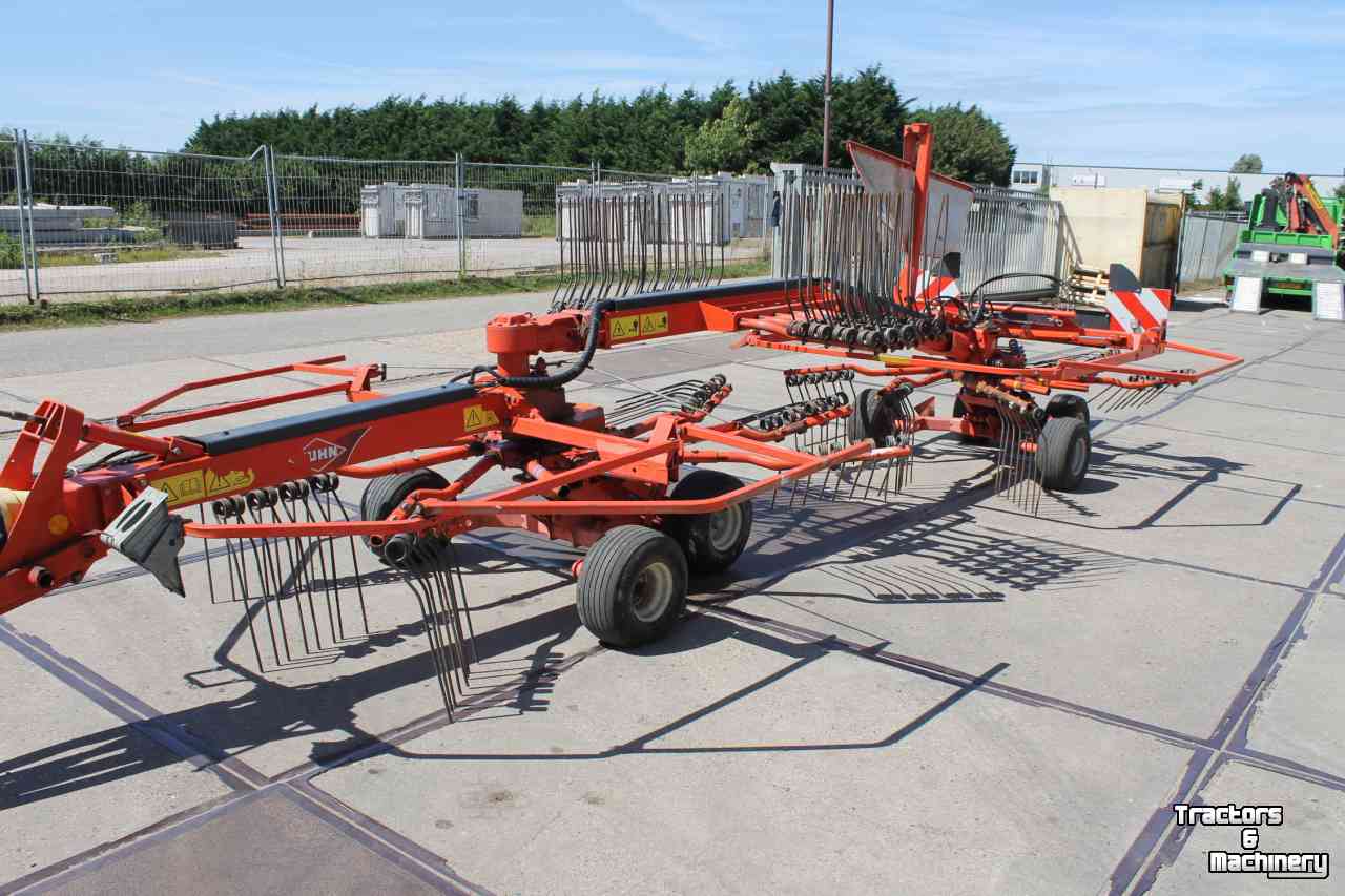 Rake Kuhn GA6622 dubbele cirkelhark wiersmachine hark rugger zijafleg treintjeshark