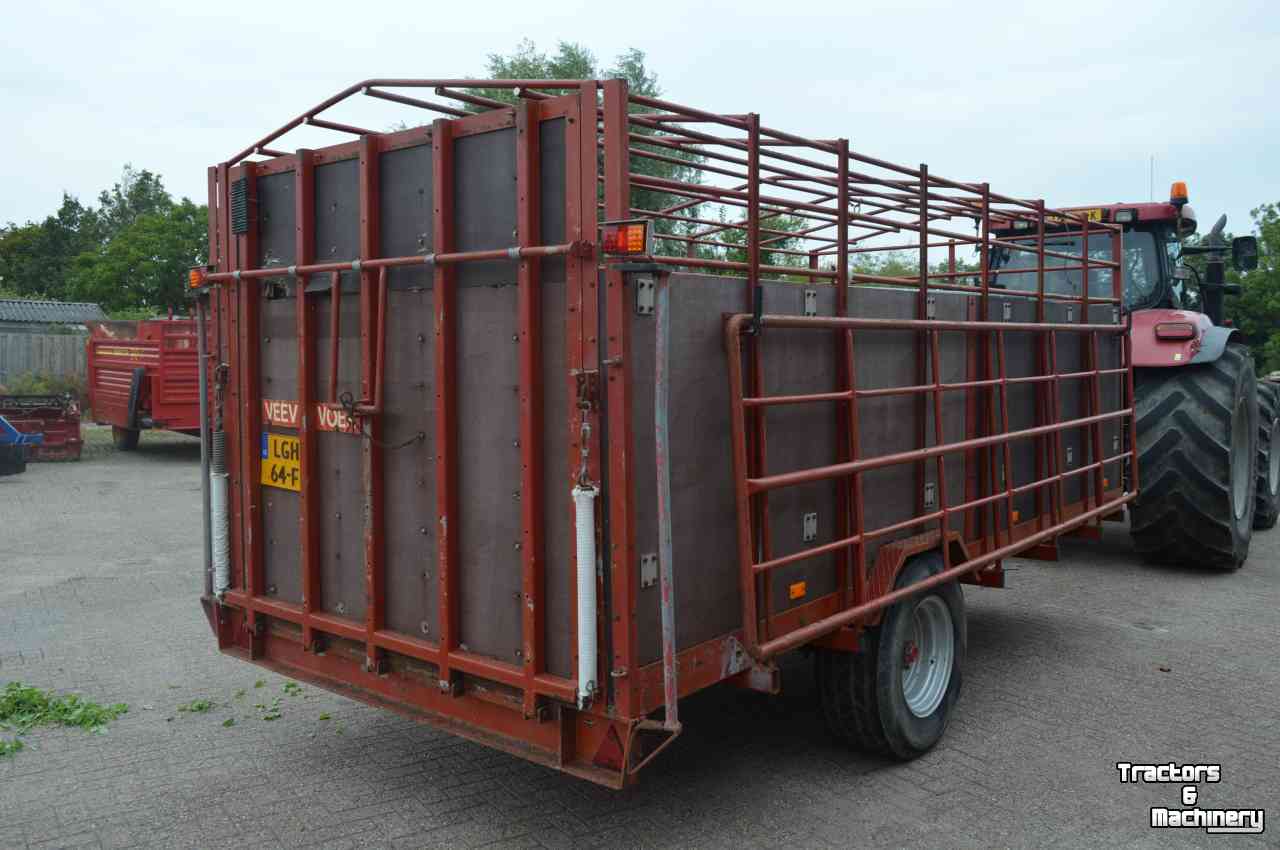 Livestock trailer  veewagen 2.15 x 5.00