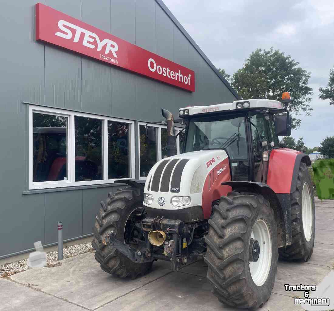 Tractors Steyr 6195CVT. Trimble fm 1000 ready