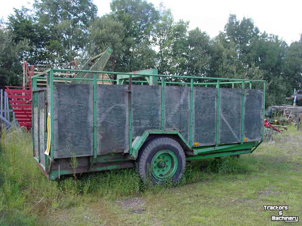 Livestock trailer  Veewagen/schuilhut/kippen verblijf