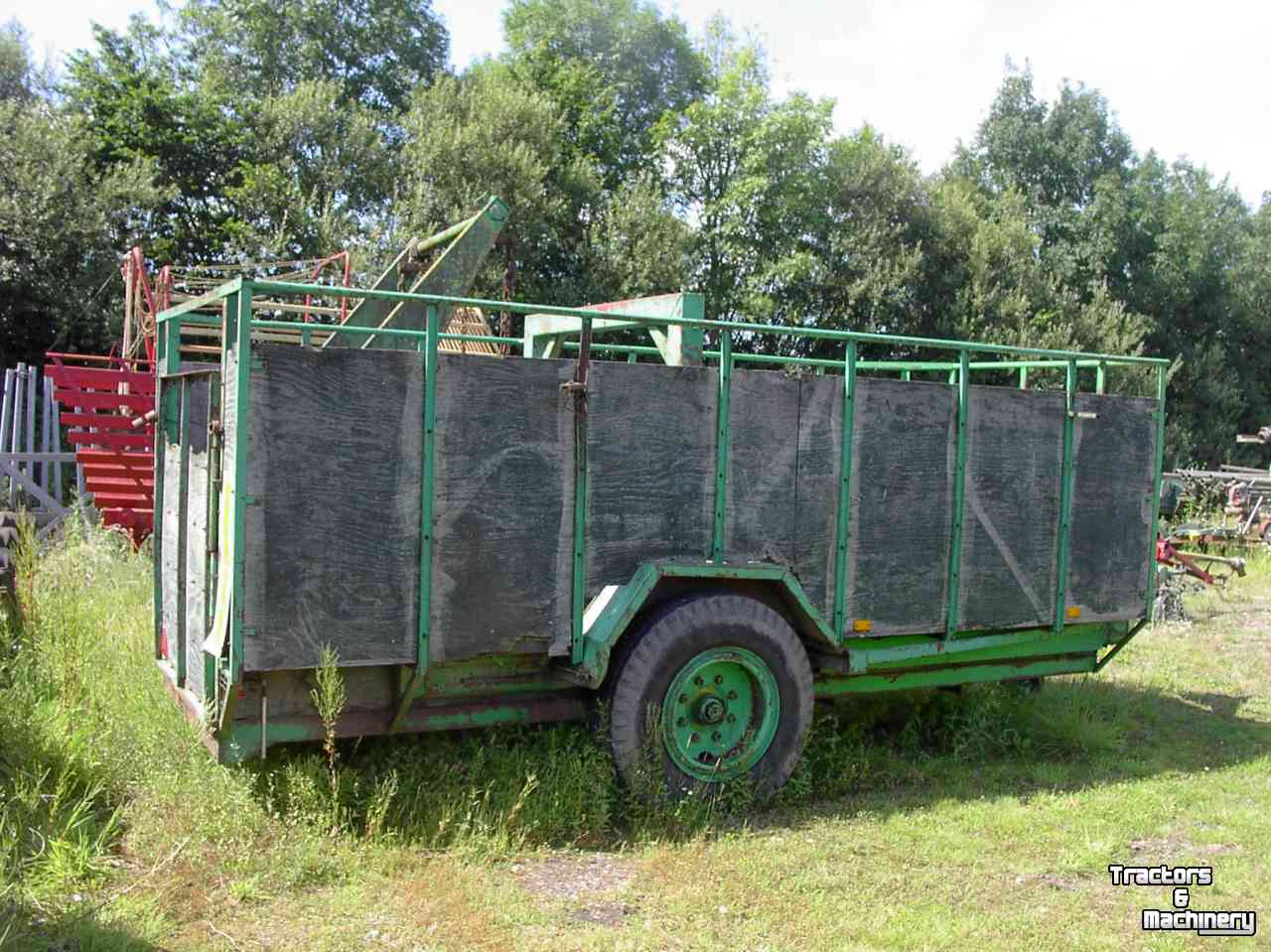 Livestock trailer  Veewagen/schuilhut/kippen verblijf