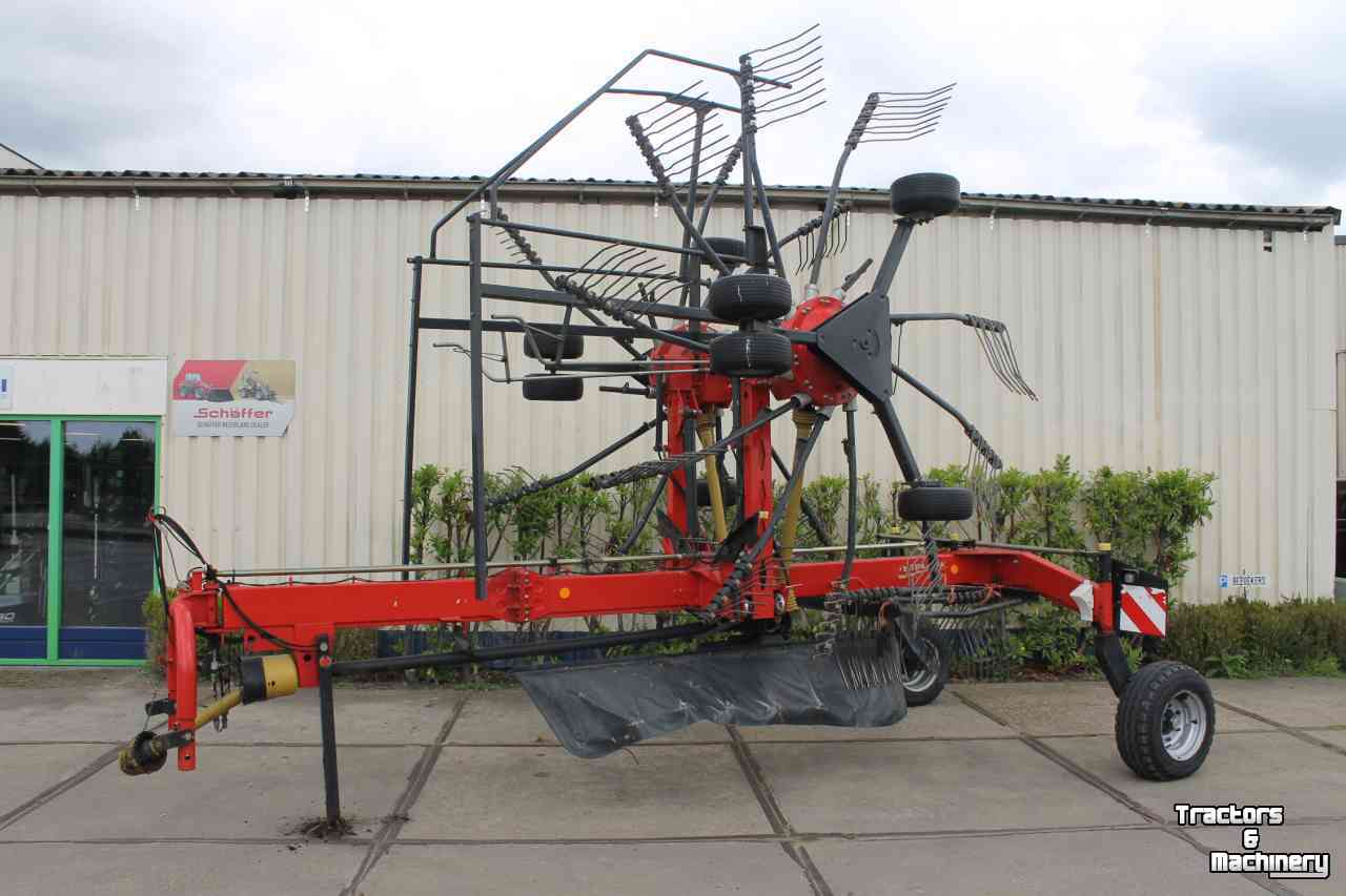 Rake Vicon Andex 784 dubbele cirkelhark wiersmachine hark rugger (Swatmaster 7841)