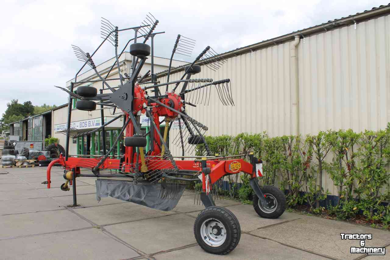 Rake Vicon Andex 784 dubbele cirkelhark wiersmachine hark rugger (Swatmaster 7841)