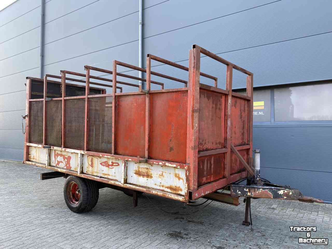 Livestock trailer  zelfbouw veewagen