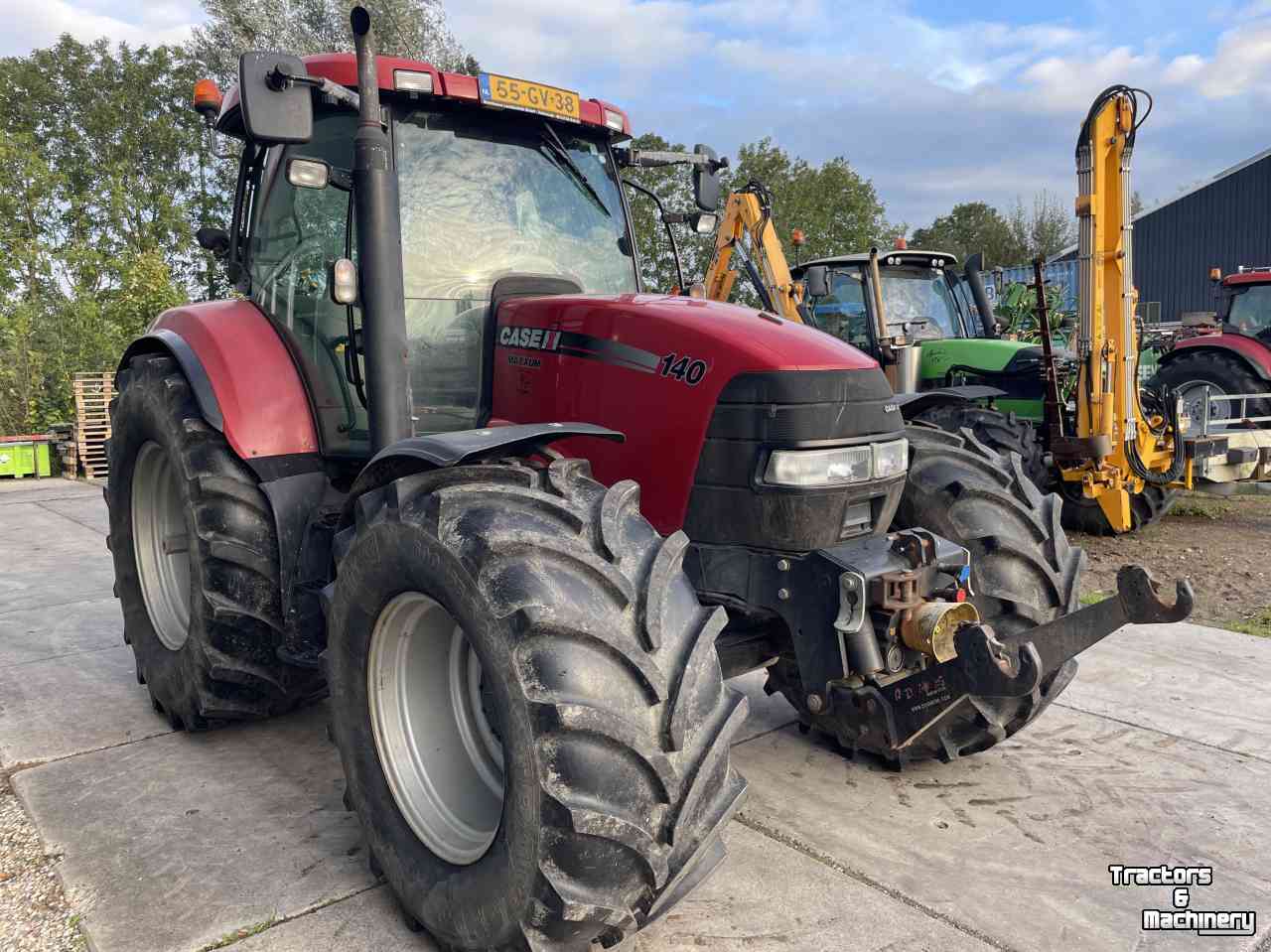 Tractors Case-IH Maxxum 140 multicontroller