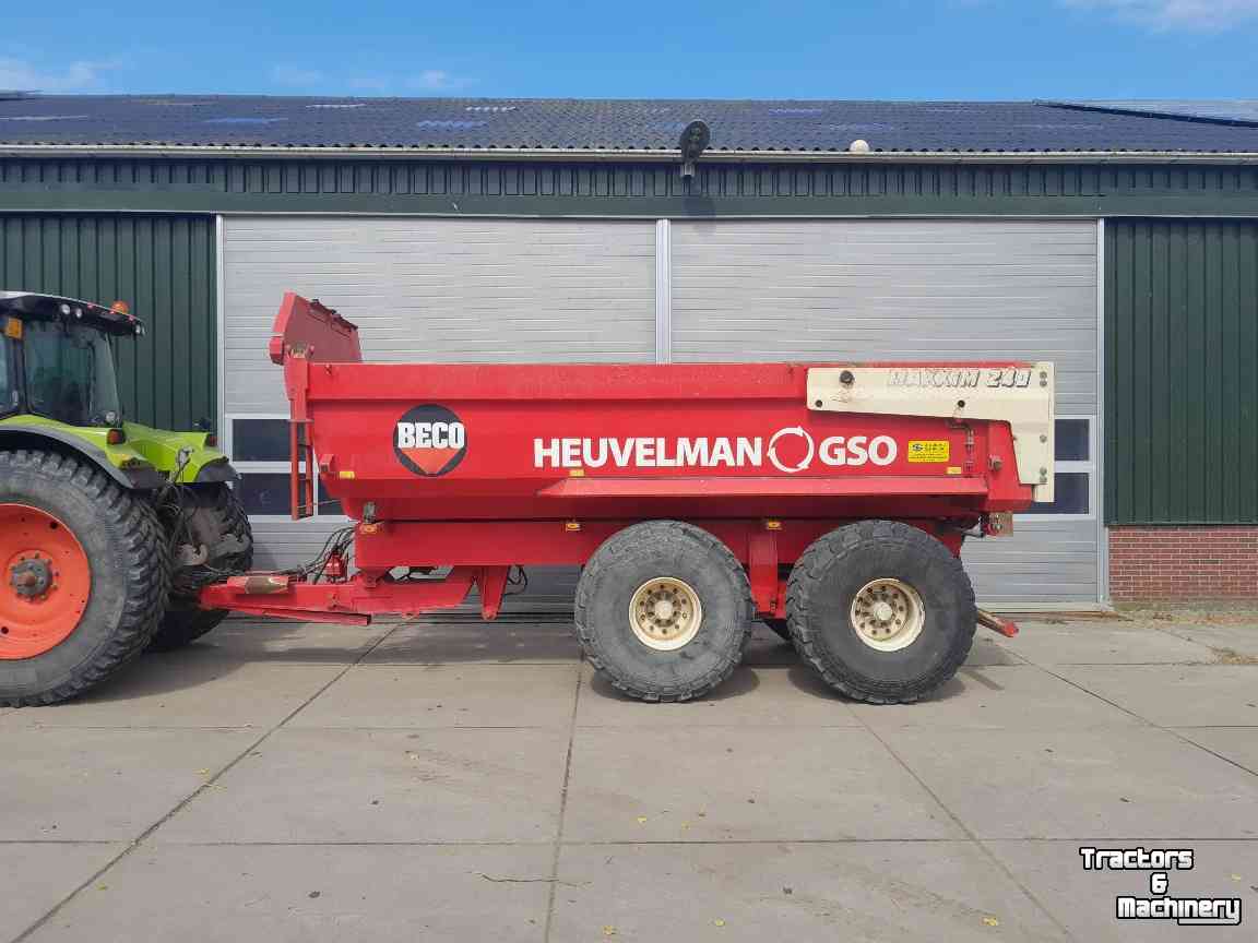 Earth- / Sand-dumper Beco Maxxim 240