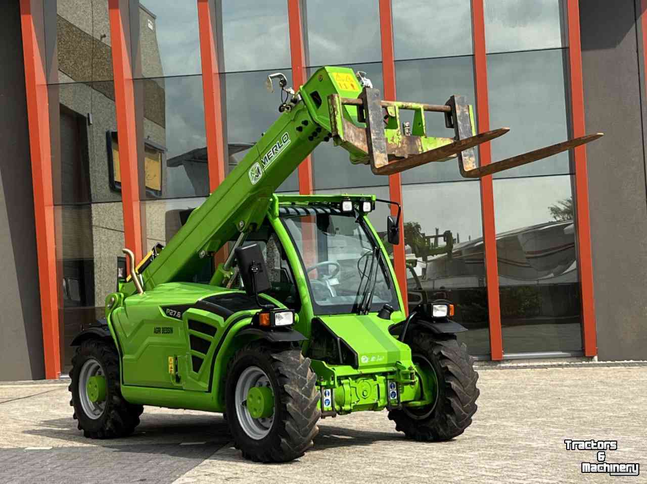 Telehandler Merlo 27.6Plus palletvork Bj2021  2249uur Landbouw