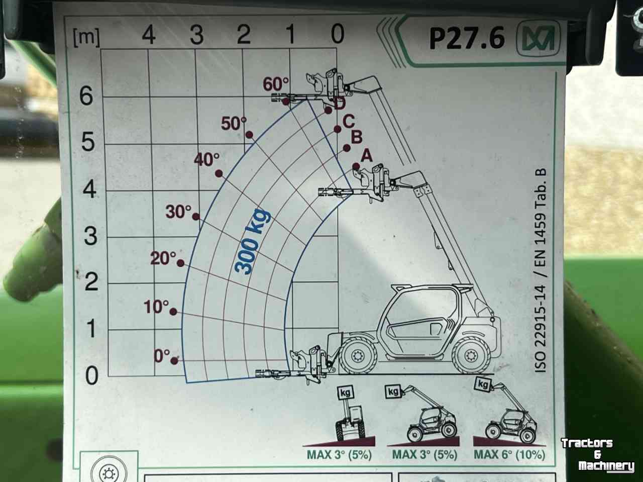 Telehandler Merlo 27.6Plus palletvork Bj2021  2249uur Landbouw