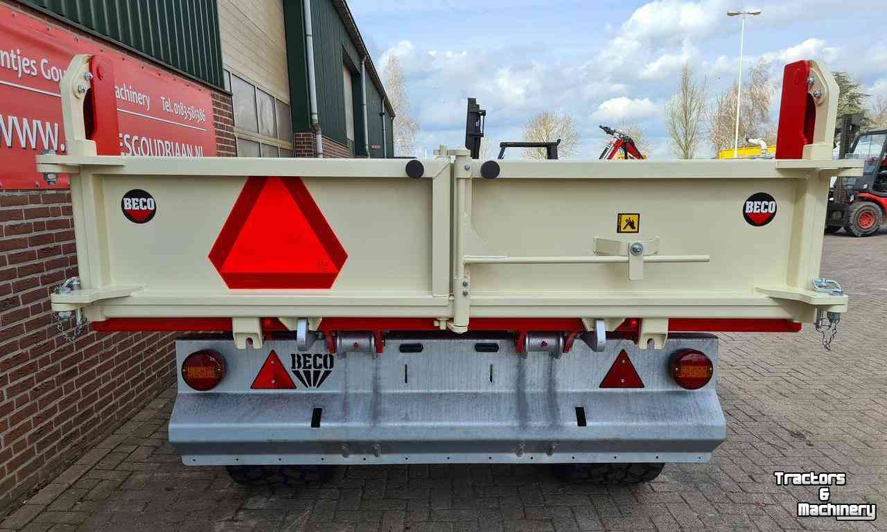 Dumptrailer Peecon Fortum 60 Kipper / Kipwagen / Kieper / Landbouwkipper / Bakkenwagen