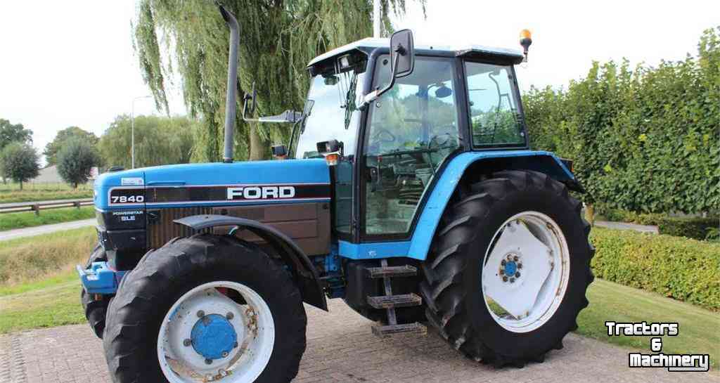 Tractors Ford 7840 SLE Tractor