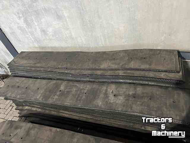 Rubber yard scraper  rubber strip , slijt rubber , rubber tbv schuif