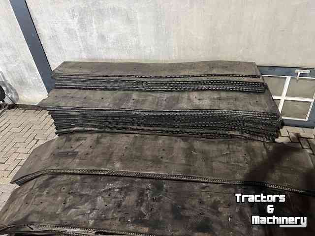 Rubber yard scraper  rubber strip , slijt rubber , rubber tbv schuif