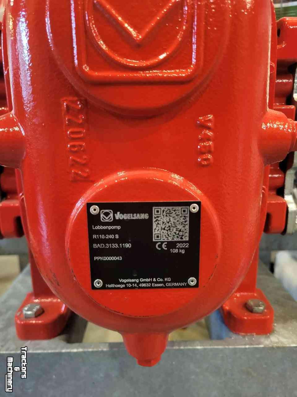 Manure pump Vogelsang R116-240 S