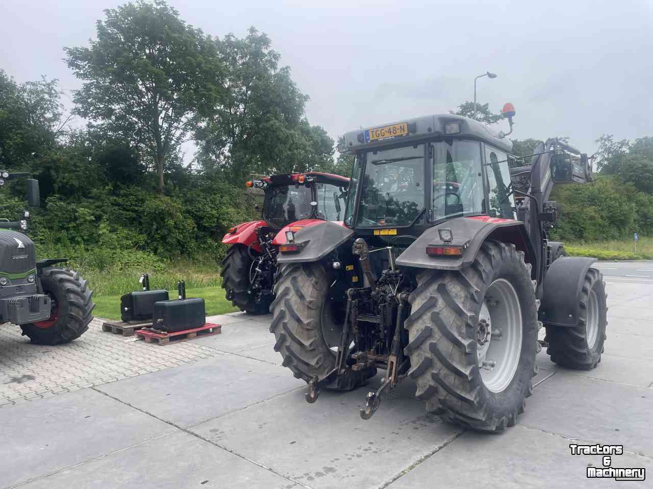 Tractors Massey Ferguson 6270 met voorlader