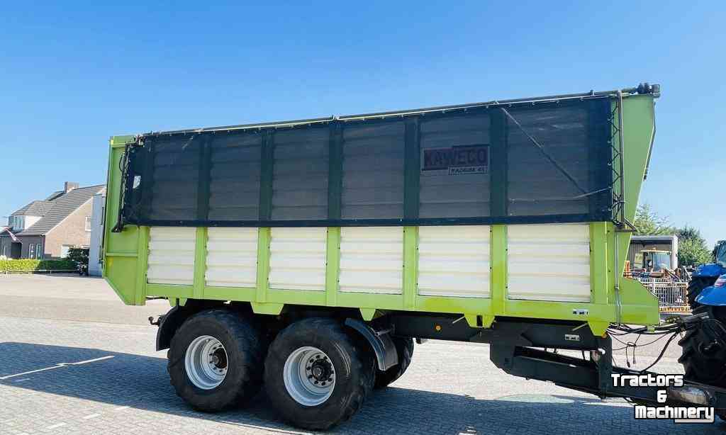 Silage wagon Kaweco Radium 45 Silagewagen Weeg + Afdeksysteem