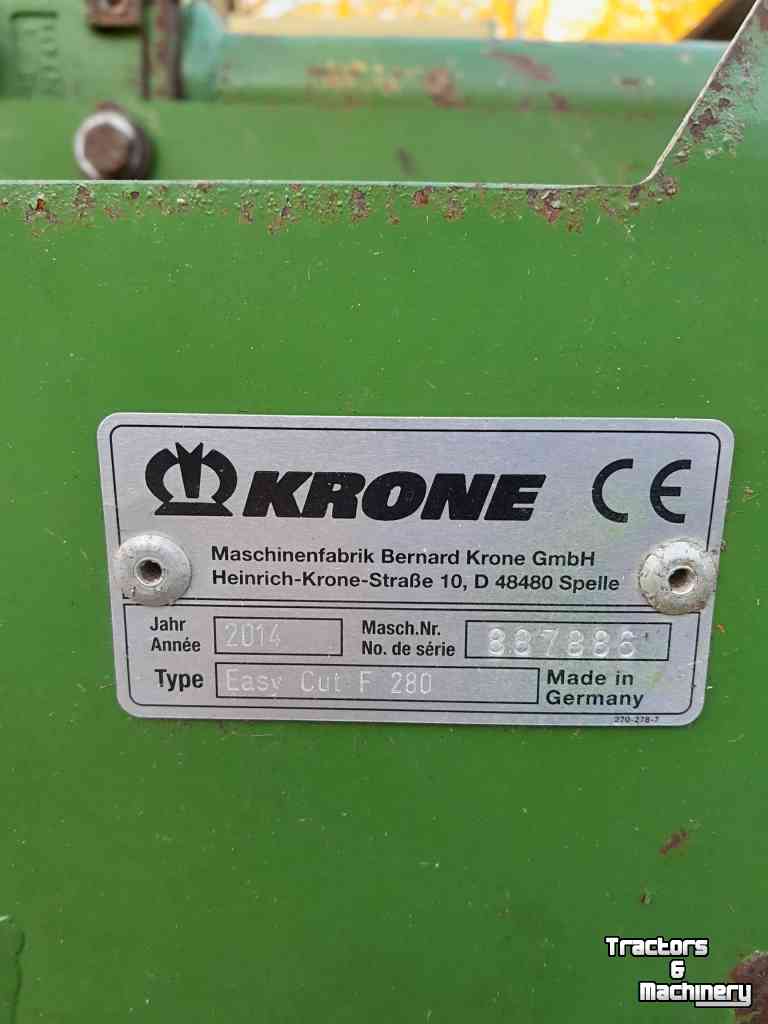 Mower Krone easy cut F 280