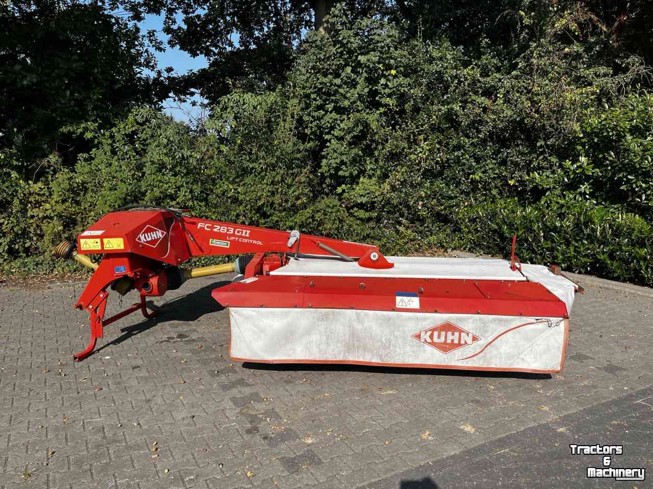 Mower Kuhn FC 283 GII Lift control