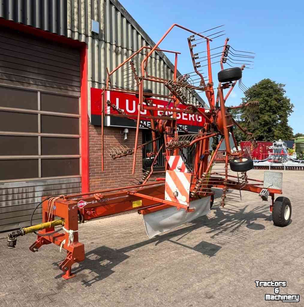 Rake Kuhn GA 7301Hark, zwiller, rugger, rake, weidebouwmachines