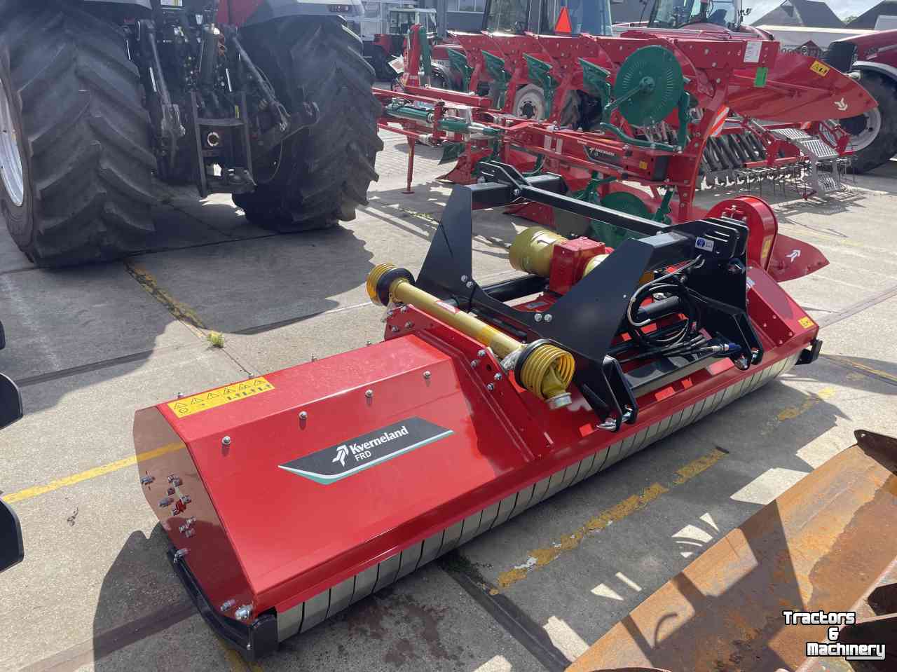 Flail mower Kverneland Frd 320 front en achter klepelmaaier