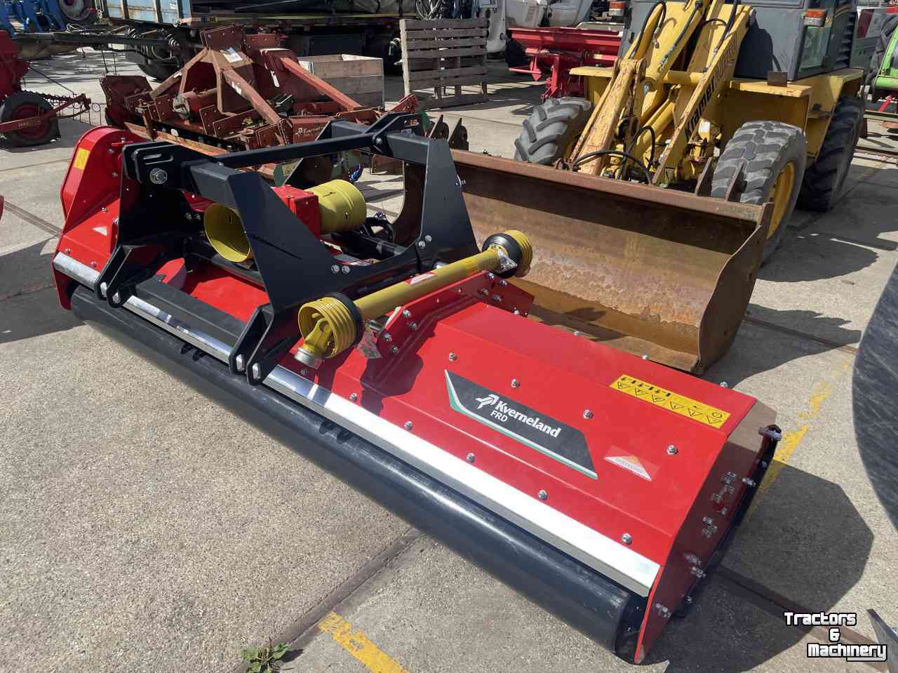 Flail mower Kverneland Frd 320 front en achter klepelmaaier