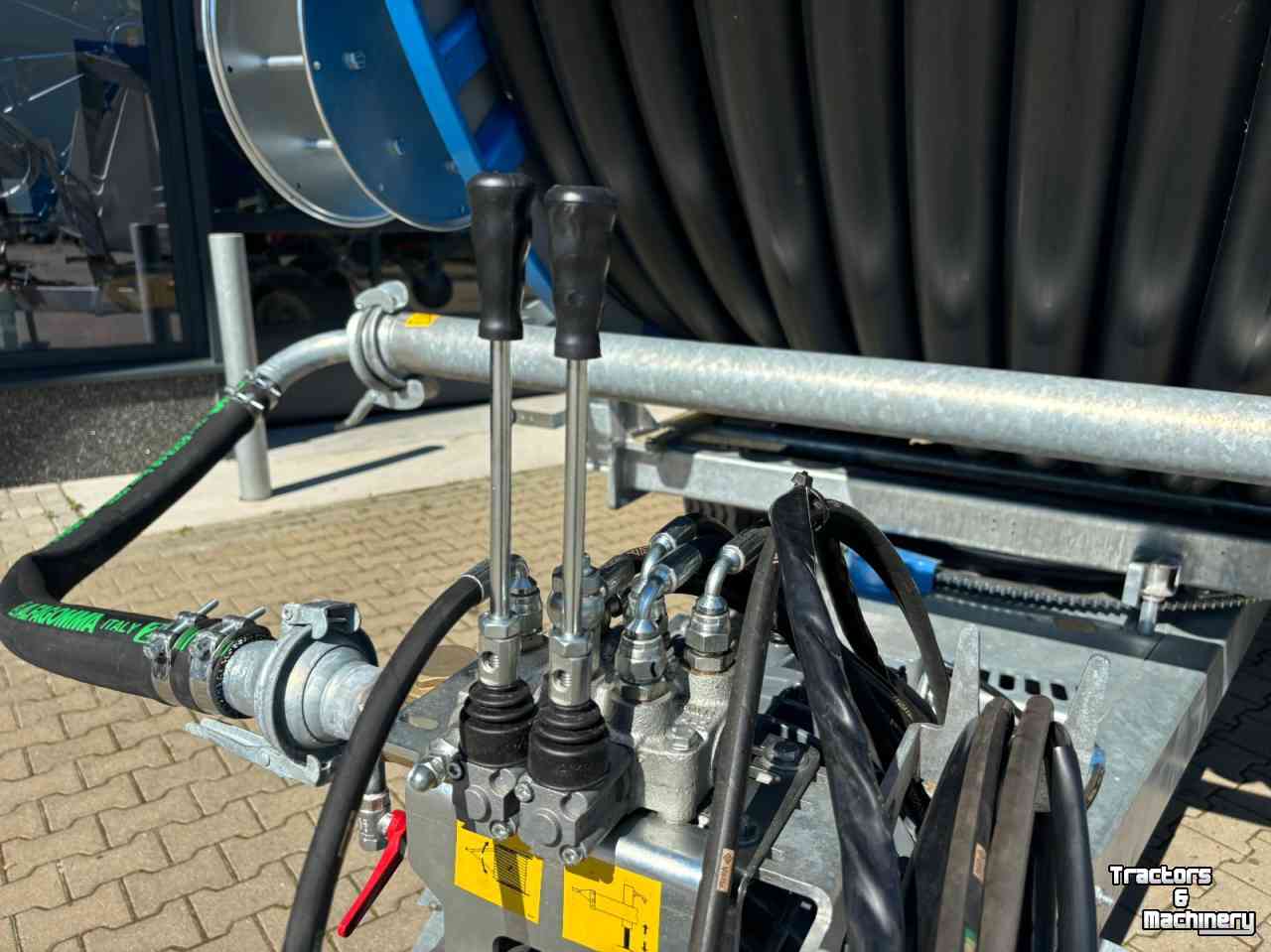 Irrigation hose reel Ocmis VR7R 120-620 beregeningshaspel