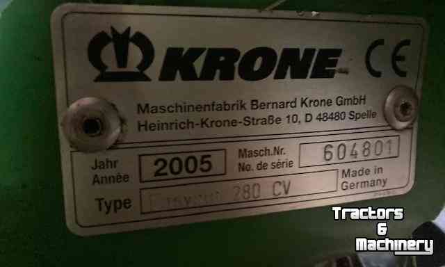 Mower Krone EC 280 CV