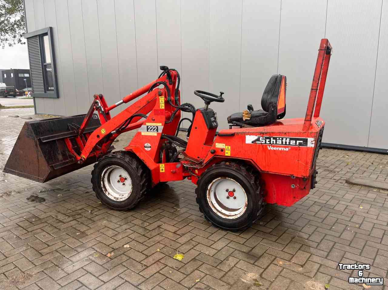 Wheelloader Schäffer 222 minishovel