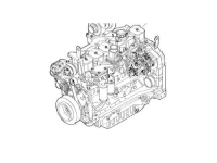 Engine New Holland 504384381 KORTE MOTOR
