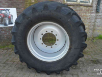 Wheels, Tyres, Rims & Dual spacers  Ascenso 540/65r28
