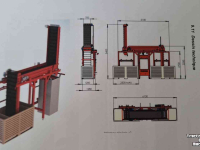 Box filler  Downs, DF-MIX, verticale, kistenvuller, big bag vuller