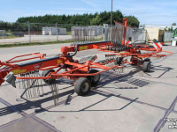 Rake Kuhn GA6622 dubbele cirkelhark wiersmachine hark rugger zijafleg treintjeshark