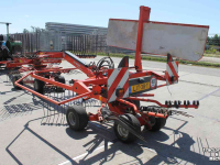 Rake Kuhn GA6622 dubbele cirkelhark wiersmachine hark rugger zijafleg treintjeshark