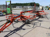 Rake Kuhn GA6622 dubbele cirkelhark wiersmachine hark rugger zijafleg treintjeshark