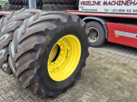 Wheels, Tyres, Rims & Dual spacers Michelin 600/70R30 op JD 7R velgen