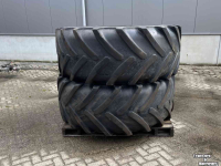 Wheels, Tyres, Rims & Dual spacers Michelin 710/70 R 38
