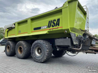Dumptrailer USA Equipment USA 33000 drieassige kipper