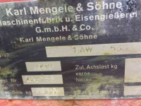 Self-loading wagon Mengele LAW 535