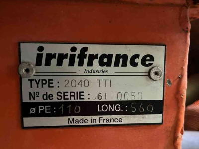 Irrigation hose reel Irrifrance 110-560 Regenhaspel