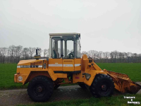 Wheelloader Liebherr L508 L 508 Shovel met grondbak en palletvork