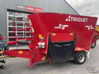 Vertical feed mixer Trioliet Solomix :2-1400 met Hooiring